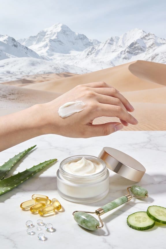 adaptive moisturizing for climates