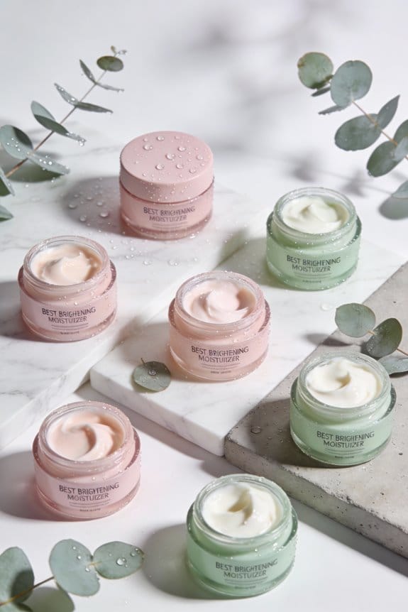 brightening moisturizers for glowing skin