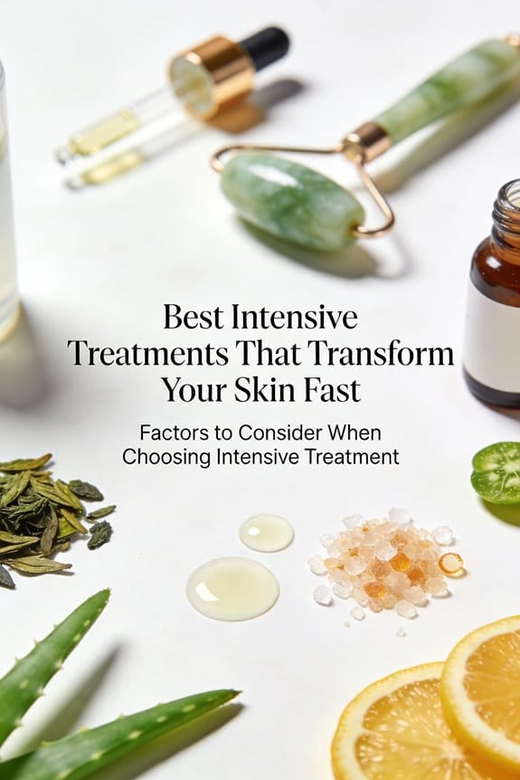 choose appropriate treatment ingredients