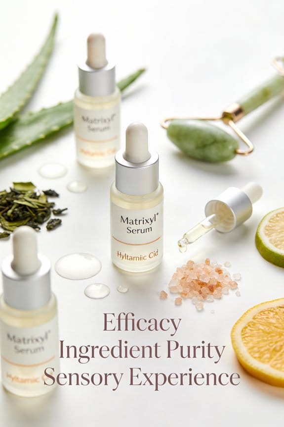 choose effective serum ingredients