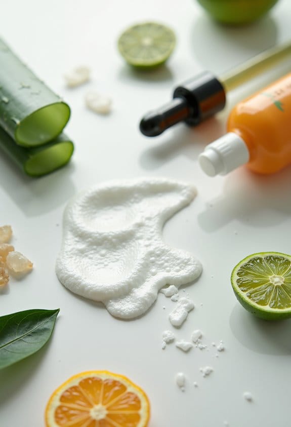 choose suitable foaming cleanser