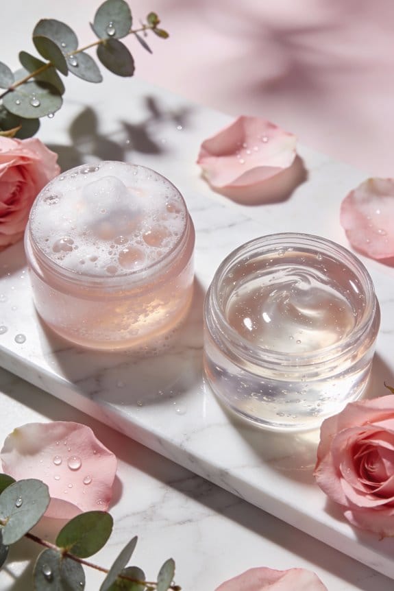 cleansers foam or no foam
